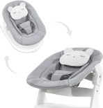 Hauck Ριλάξ Alpha Bouncer 2in1 Pastel Bear Light Grey