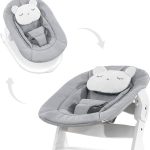 Hauck Ριλάξ Alpha Bouncer 2in1 Pastel Bear Light Grey