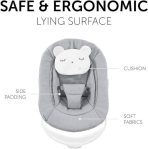 Hauck Ριλάξ Alpha Bouncer 2in1 Pastel Bear Light Grey - Image 3
