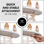 Hauck Ξύλινο Alpha Play Sorting Set Giraffe White - Image 5