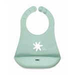 Jane Σαλιάρα Σιλικόνης Snap Mint