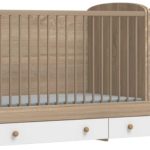 Bebejou Κρεβάτι Πολυμορφικό Nature-White Mia Popup