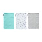 Bebejou Γάντι Μπάνιου Μουσελίνα 3τμχ Fabulous Zebra - Image 2