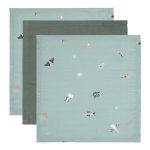 Bebejou Σετ 3 Τεμαχίων Λαβέτες 3 τεμ. Ocean Vibes (32x32cm)