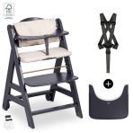 Hauck Ξύλινη καρέκλα φαγητού Beta+ B Dark Grey