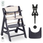 Hauck Ξύλινη καρέκλα φαγητού Beta+ B Dark Grey