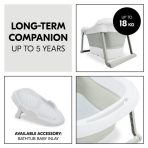 Hauck Πτυσσόμενη Μπανιέρα Wash n Fold L White Sage - Image 4