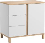 MEBLE VOX Βρεφικό δωμάτιο Altitude White Oak + δώρο στρώμα αξίας 60€ - Image 2