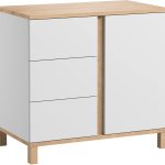 MEBLE VOX  Συρταριέρα αλλαξιέρα Altitude White Oak