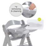 Hauck Δίσκος Καρέκλας Φαγητού Alpha Tray Grey - Image 3