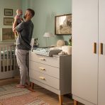 MEBLE VOX Βρεφικό δωμάτιο Lounge Grey + δώρο στρώμα αξίας 60€ - Image 4