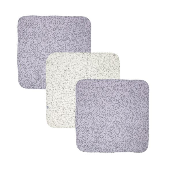 Bebejou - Σετ Πάνες Αγκαλιάς 3 τμχ 70x70 cm Fabulous Zebra