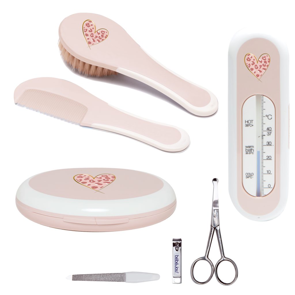 Bebejou - Σετ Περιποίησης Μωρού Leopard Pink