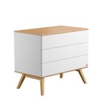 Bebejou - Συρταριέρα Nature Baby White/Oak