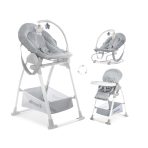 Hauck - Ρηλάξ, 3 σε 1 καρέκλα φαγητού Sit n' Relax Strech Grey 665503