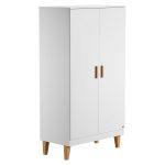 Vox - Ντουλάπα δίφυλλη Lounge White