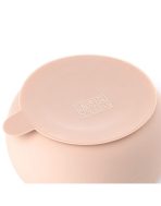 Jane Σετ Φαγητού Σιλικόνης 2τεμαχίων Μπολ & Κουτάλι Ροζ - Image 4