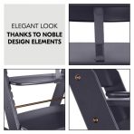 Hauck Καρέκλα Φαγητού Ξυλινη Alpha+ Dark Grey - Image 4