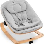 HAUCK Ρίλαξ ξύλινο Bouncer Eco Light Grey