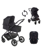 JANE Πολυκαρότσι Track 2 in 1 με κάθισμα αυτοκινήτου carrier i size Cosmos