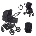 JANE Πολυκαρότσι Track 2 in 1 με κάθισμα αυτοκινήτου carrier i size Cosmos